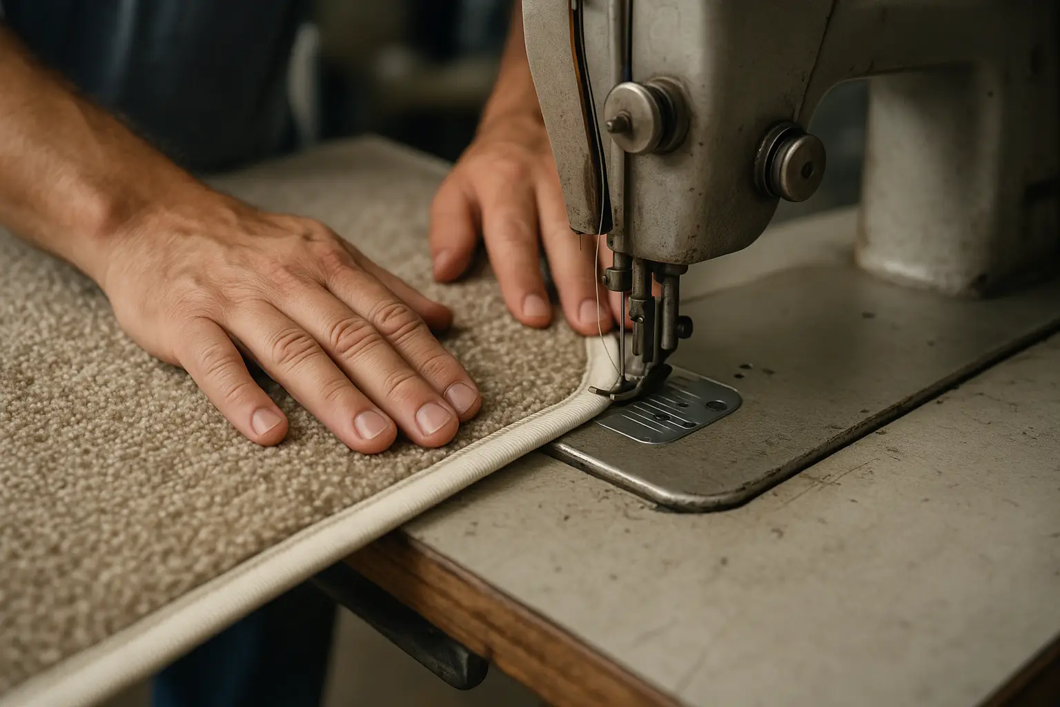 Carpet Binding Services in Edmonton | Renew Floorcovering Custom Rugs